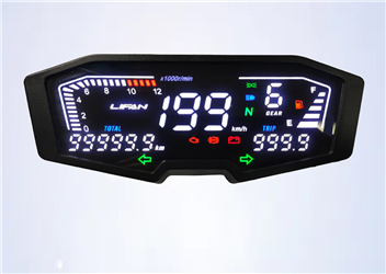 CNK  provides a dashboard LCD screen solution for motorcycles